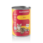 Comida Húmida para Gato Adulto Patê Vaca Lata Continente emb. 400 gr