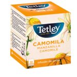 Infusão Camomila Saquetas Tetley emb. 10 un