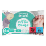 Toalhitas Bebé Pure H2O Continente do Bebé emb. 64 un