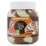 Creme Duplo para Barrar Cacau e Avelãs Continente emb. 400 gr