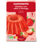 Gelatina em Pó de Morango Continente emb. 2 x 85 gr