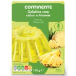 Gelatina em Pó de Ananás Continente emb. 2 x 85 gr