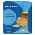 Bolachas de Água e Sal Continente emb. 375 gr (3 un)