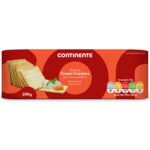 Bolachas Cream Cracker Continente emb. 200 gr