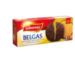 Bolachas Belgas Cobertas com Chocolate Saborosa emb. 198 gr (6 un)