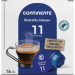 Cápsulas de Café Ristretto Intenso Int 11 Continente emb. 16 un