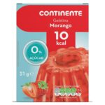 Gelatina Morango 0% Açúcar Continente emb. 31 gr