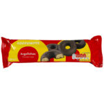 Bolachas Cobertura Chocolate Negro Argolinhas Continente emb. 128 gr