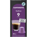 Cápsulas de Café Exoticus Int 9 Continente emb. 20 un