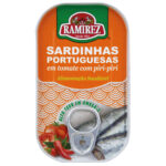 Sardinha em Tomate Picante Ramirez emb. 125 gr (peso escorrido 125 gr)