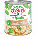 Feijão Branco Cozido Compal da Horta emb. 845 gr (peso escorrido 468 gr)