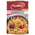 Dobrada com Feijão Branco Nobre emb. 500 gr (peso escorrido 420 gr)