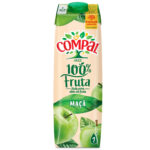 Sumo 100% Maçã Compal 100% Fruta emb. 1 lt