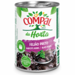 Feijão Preto Cozido Compal da Horta emb. 410 gr (peso escorrido 234 gr)