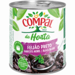 Feijão Preto Cozido Compal da Horta emb. 845 gr (peso escorrido 468 gr)