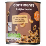 Feijão Frade Cozido Continente emb. 830 gr (peso escorrido 520 gr)