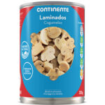 Cogumelos Laminados sem Glúten Continente emb. 355 gr (peso escorrido 185 gr)