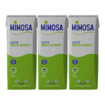 Leite UHT Meio Gordo Mimosa emb. 3 x 200 ml