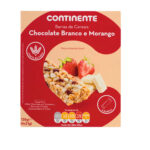 Barras de Cereais Morango e Chocolate Branco Continente emb. 126 gr (6 un)