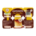 Pudim Flan Baunilha Continente emb. 600 gr (6 un)