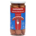 Salsichas Bockwurst Frasco 5 un Continente emb. 380 gr (peso escorrido 250 gr)