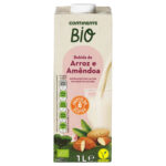 Bebida Vegetal de Arroz e Amêndoa Continente Bio emb. 1 lt