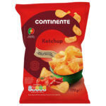 Batata Frita Ondulada Sabor Ketchup Continente emb. 170 gr