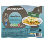 Lombos de Bacalhau da Noruega MSC Demolhado Ultracongelado Continente emb. 800 gr