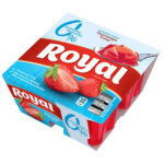 Gelatina Pronta Morango sem Açúcar Royal emb. 360 gr (4 un)