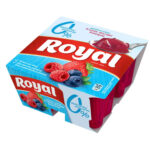 Gelatina Pronta Frutos do Bosque sem Açúcar Royal emb. 360 gr (4 un)