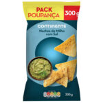 Nachos de Milho com Sal Pack Poupança Continente emb. 300 gr