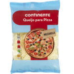 Queijo Mozzarella Ralado para Pizza Continente emb. 200 gr